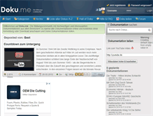 Tablet Screenshot of doku.me